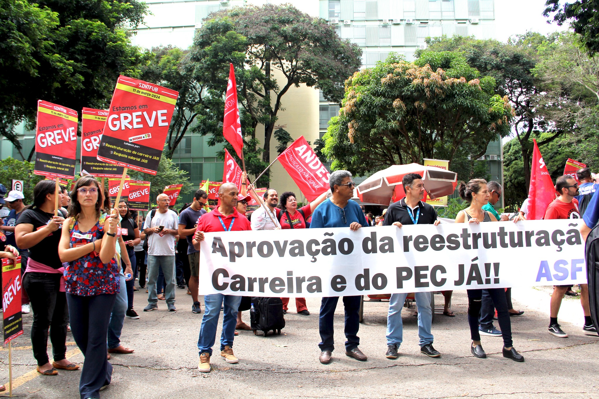 Docentes das estaduais em luta por reajuste e valorização das carreiras